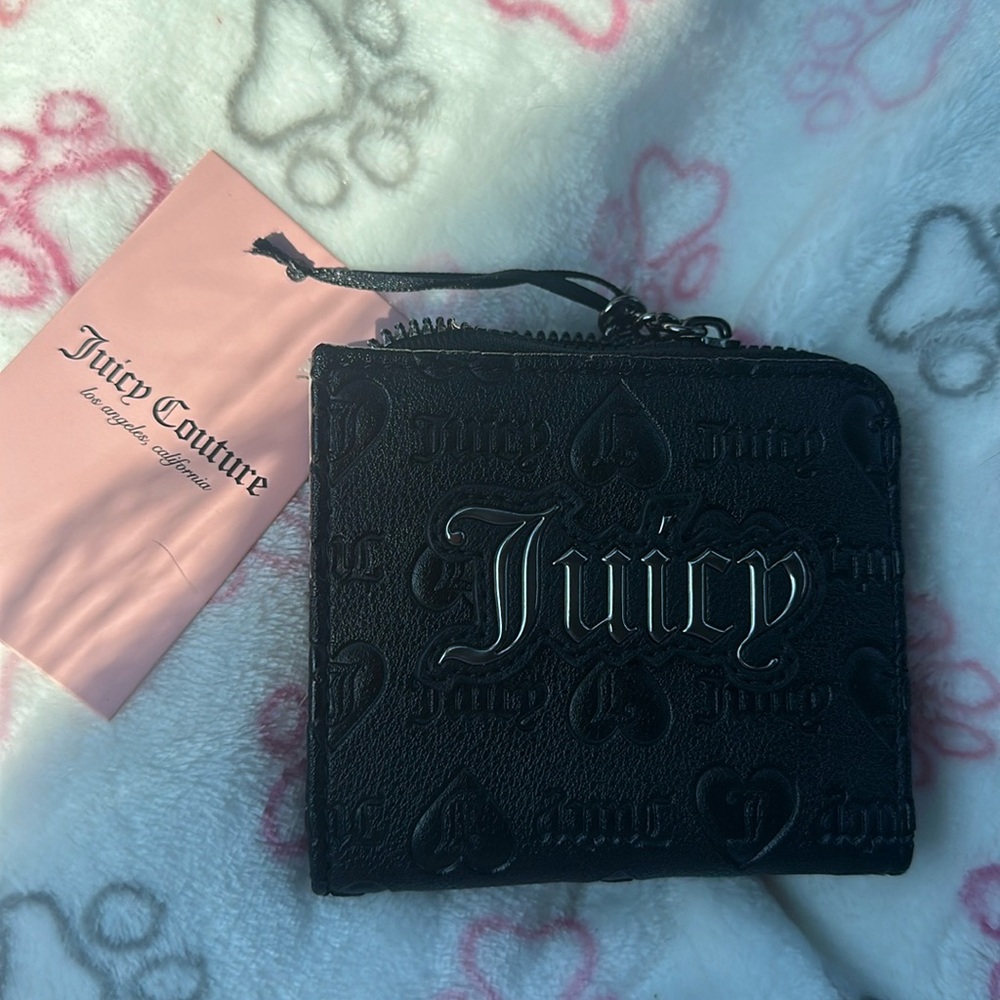 Juicy couture, black wallet